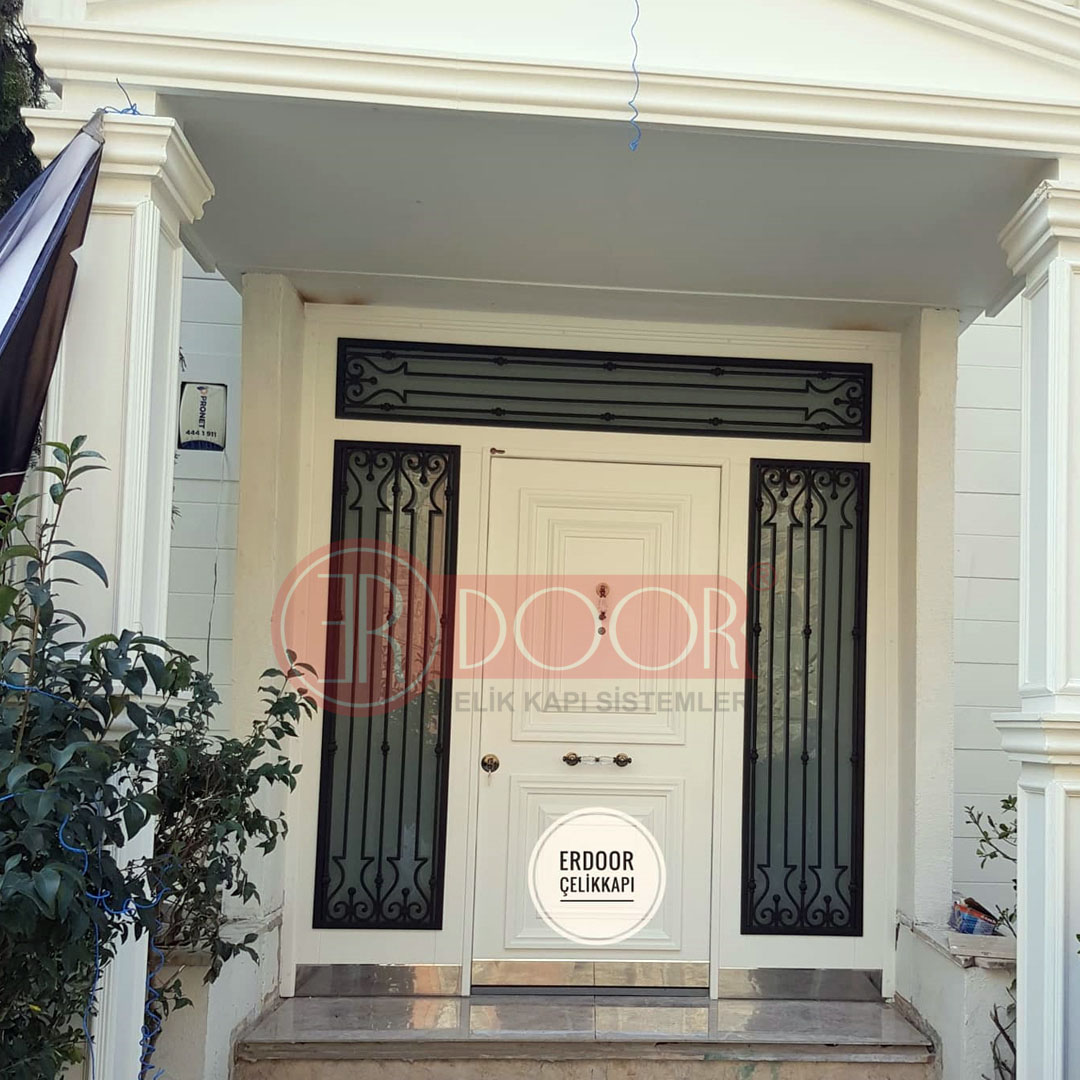 Ferforje Villa Giriş Çelik Kapısı ER0212