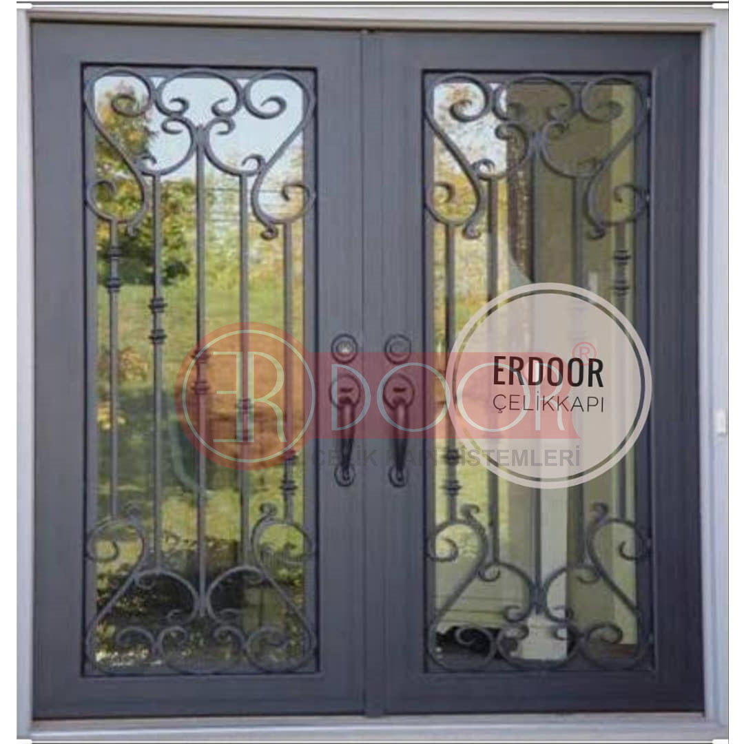 Ferfojel Lüks Villa Giriş Kapısı Çelik ER0219
