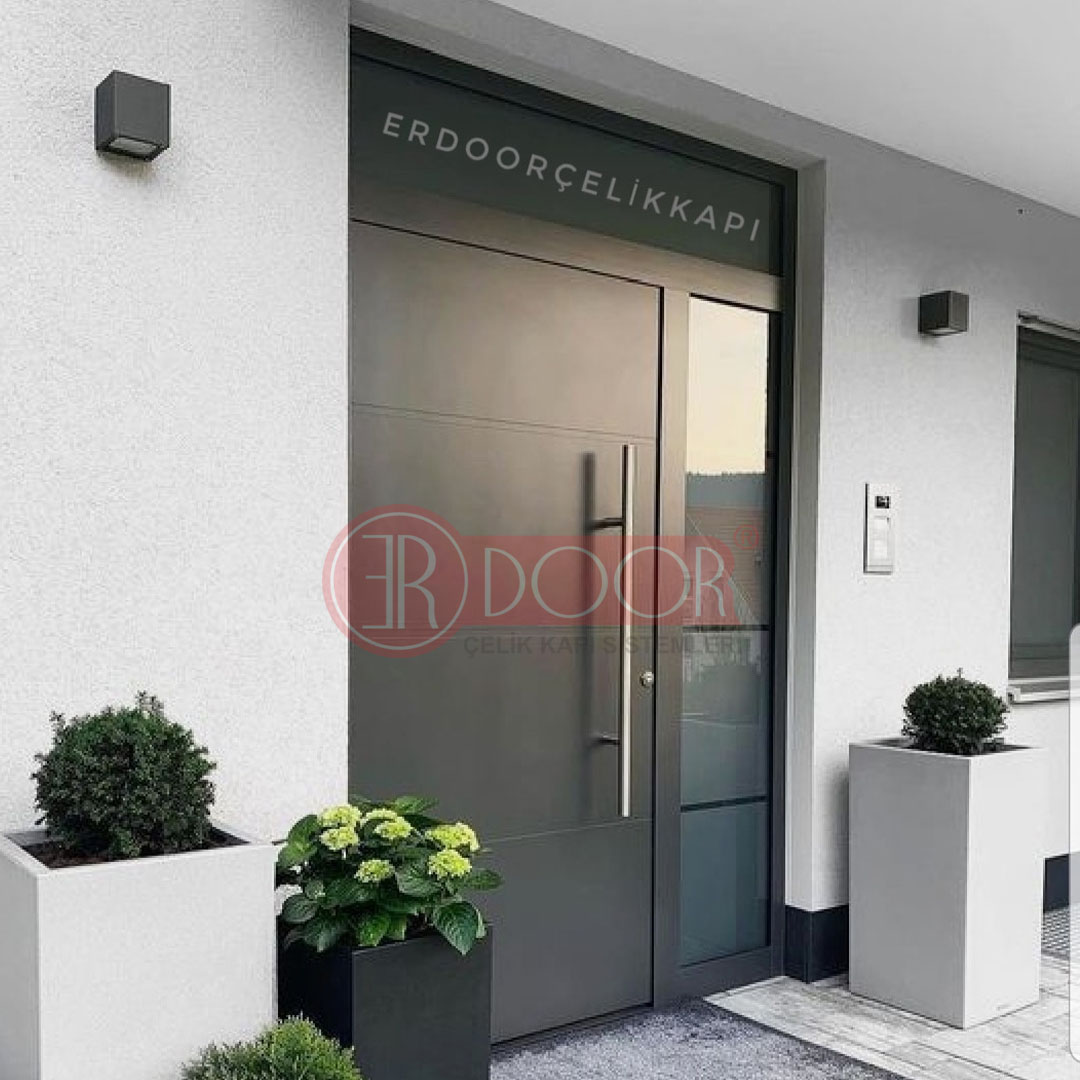 Modern Özel Ölçü Villa Giriş Kapısı ER0281