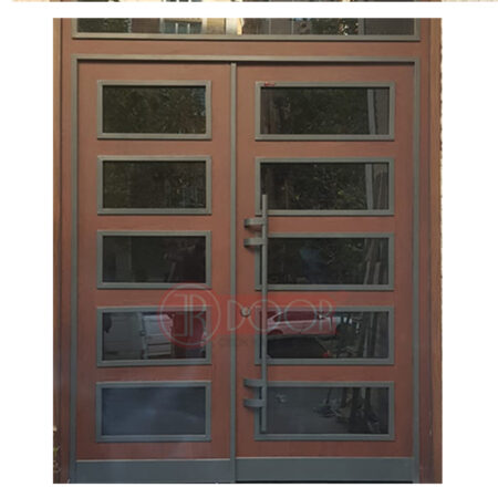 Özel Tasarım Çift Kanatlı Apartman Giriş Kapısı ER0054