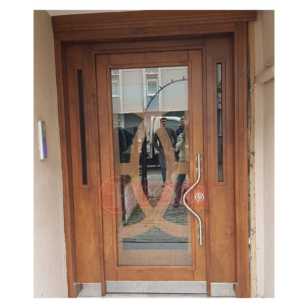 Mdf Cilalı Bina Giriş Kapısı ER0061