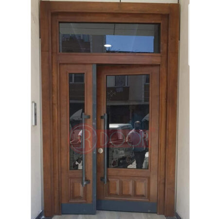 Su Kontrası Göbekli Ceviz Bina Giriş Kapısı ER0075