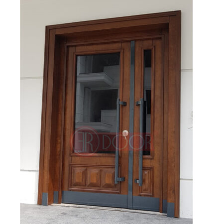 Su Kontrası Göbekli Ceviz Bina Giriş Kapısı ER0078