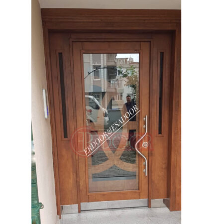 Ceviz Kaplama Bina Giriş Kapısı ER0080