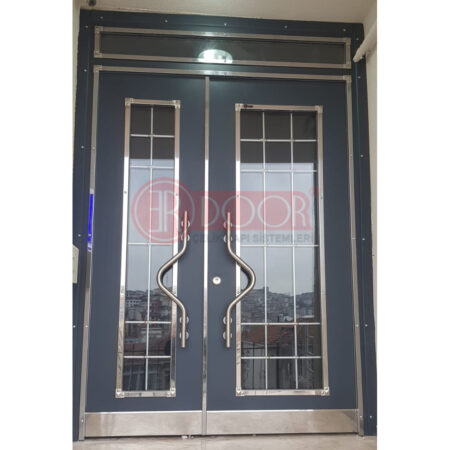 Mdf Giydirme Apartman Giriş Kapısı ER0099